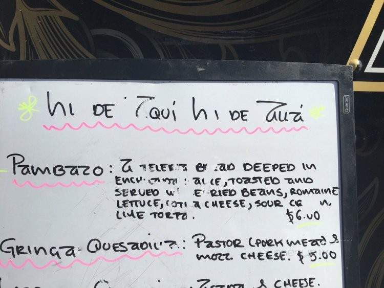 Ni De Aqui Ni De Alla - Phoenix, AZ menu_pic