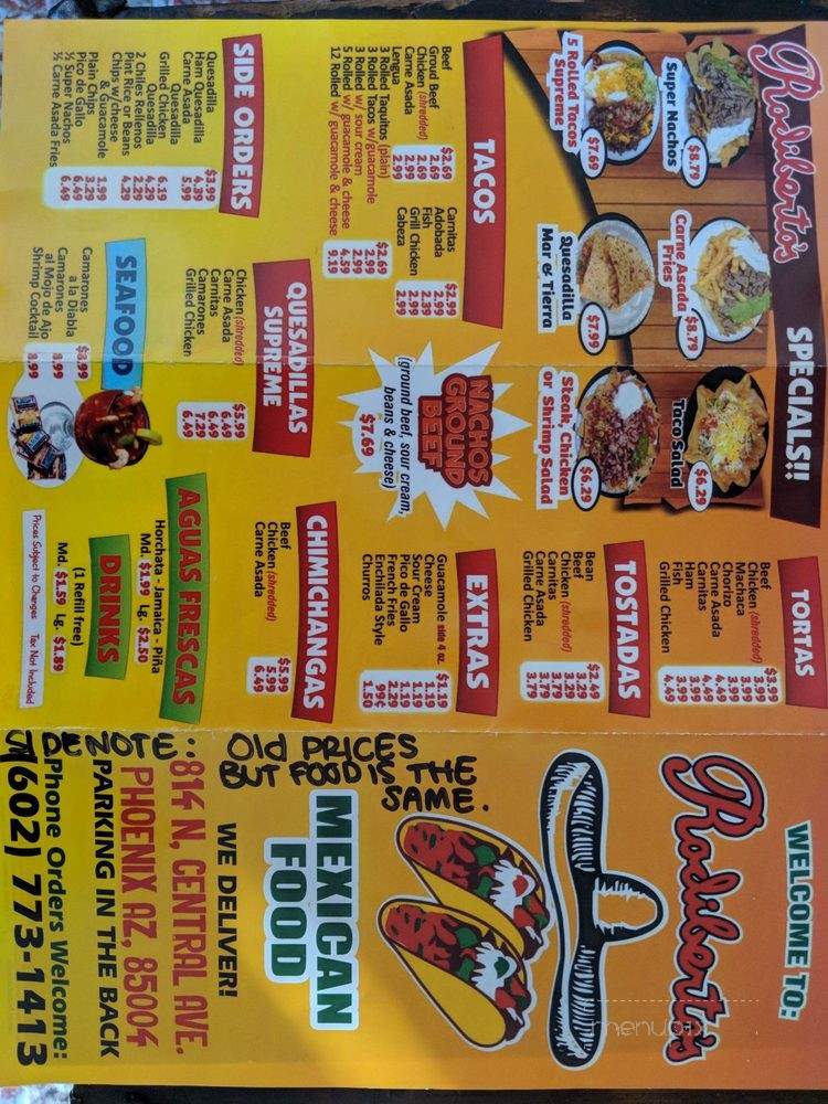 /31125465/Rodibertos-Mexican-Food-Menu-Phoenix-AZ - Phoenix, AZ