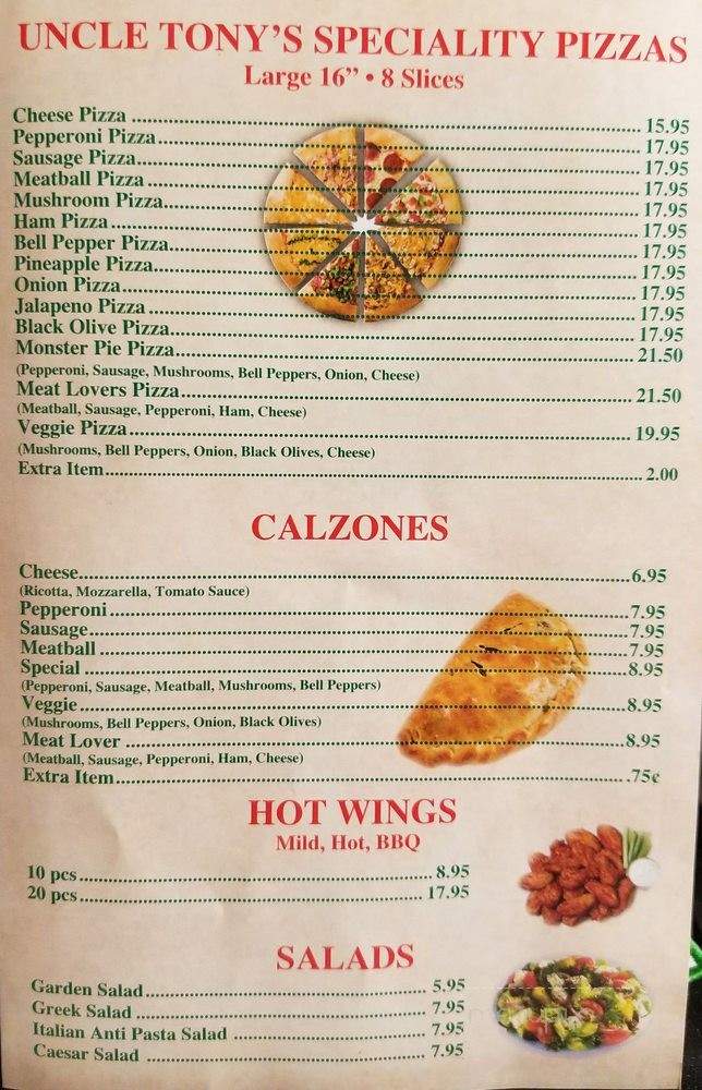 /30002366/Uncle-Tonys-Bagels-Deli-and-Pizza-Menu-Phoenix-AZ - Phoenix, AZ