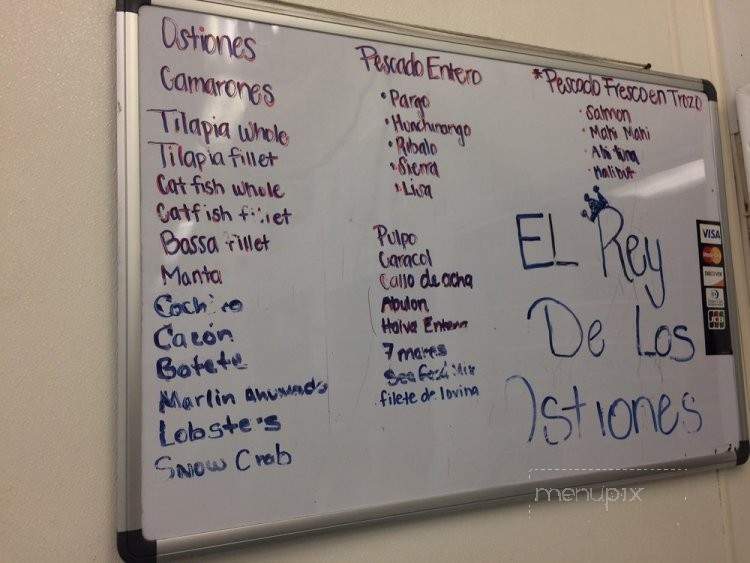 /30146631/El-Rey-De-Los-Ostiones-Menu-Phoenix-AZ - Phoenix, AZ