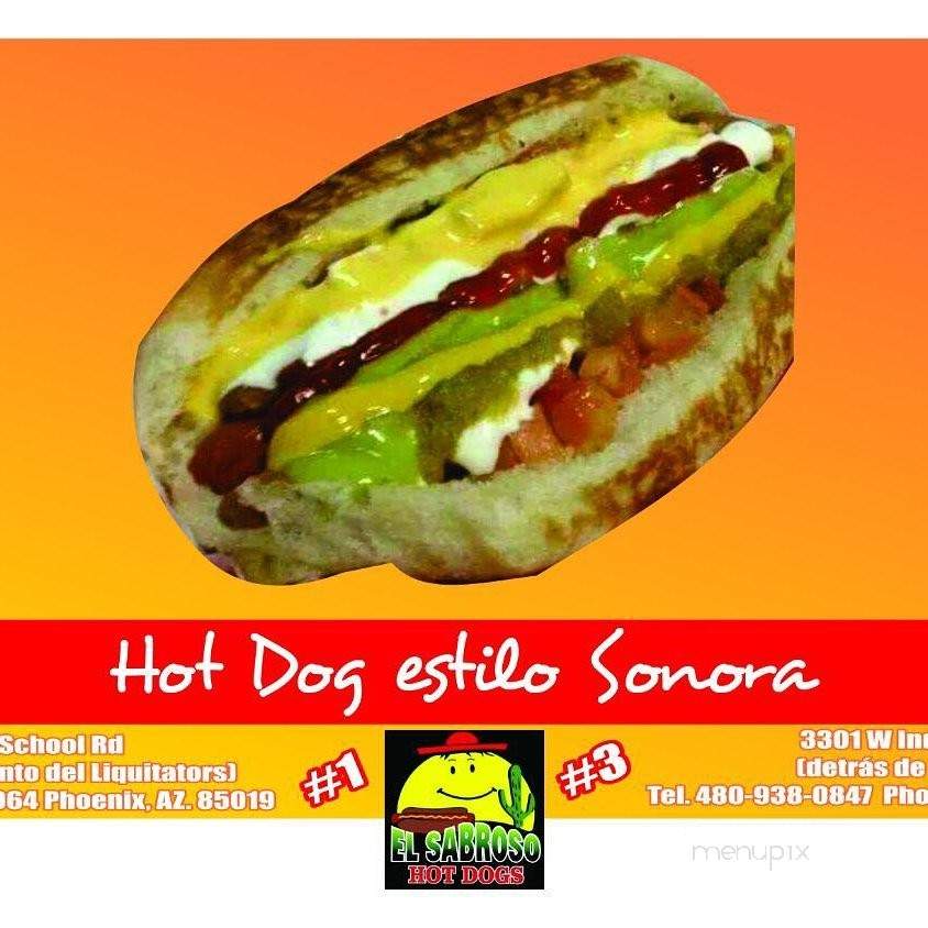 /30805199/El-Sabroso-Hot-Dogs-Menu-Phoenix-AZ - Phoenix, AZ