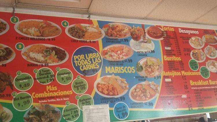 Sonora Mexican - Phoenix, AZ menu_pic