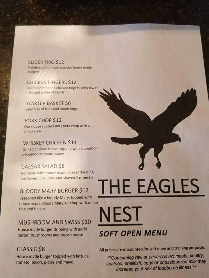 The Eagles Nest - Casa Grande, AZ menu_pic
