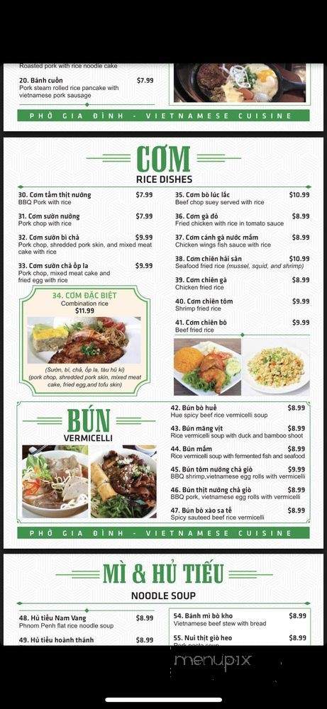 /31075525/Pho-Gia-Dinh-Menu-Chandler-AZ - Chandler, AZ