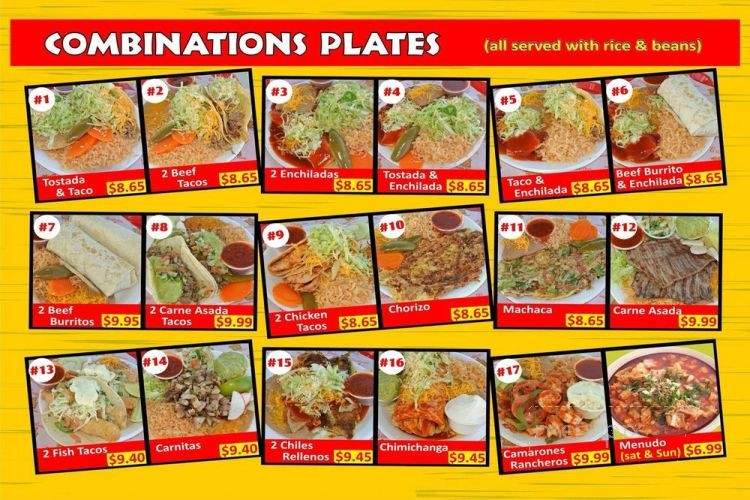 Eriberto's - Fountain Hills, AZ menu_pic