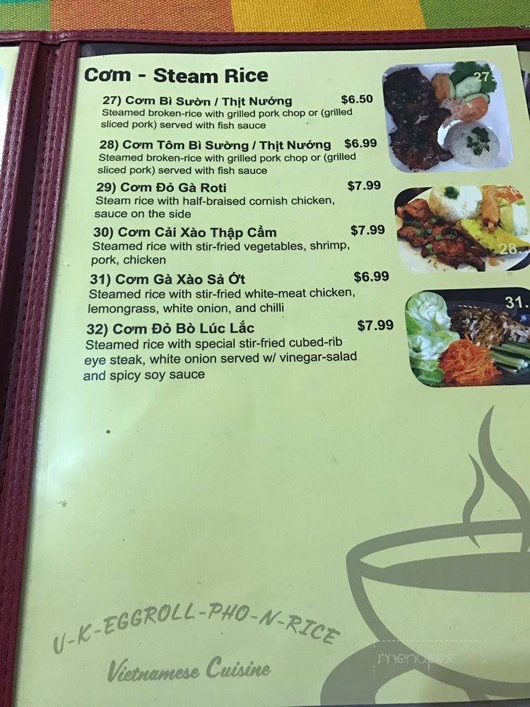 /31280494/Uk-Eggroll-Pho-N-Rice-Menu-Glendale-AZ - Glendale, AZ