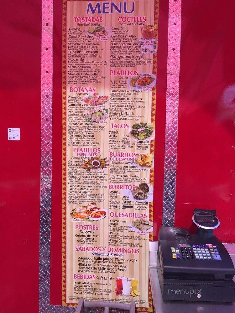 Hey Papirrin Mariscos Y Tacos Al Mesquite - Buckeye, AZ menu_pic