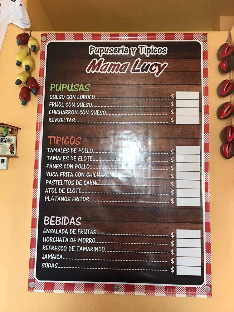 Mama Lucy - Yuma, AZ menu_pic