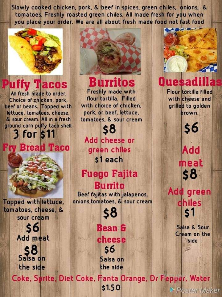 /30591652/Puffy-Taco-Shack-Menu-Surprise-AZ - Surprise, AZ