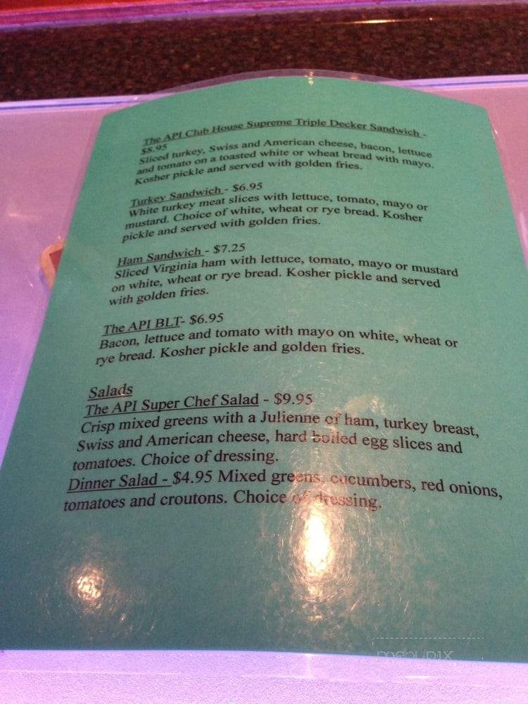 M&L Airport Inn Bar and Grill - Tucson, AZ menu_pic