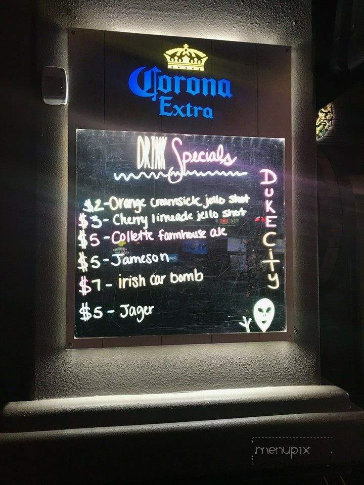 Duke City Sports Bar - Albuquerque, NM menu_pic