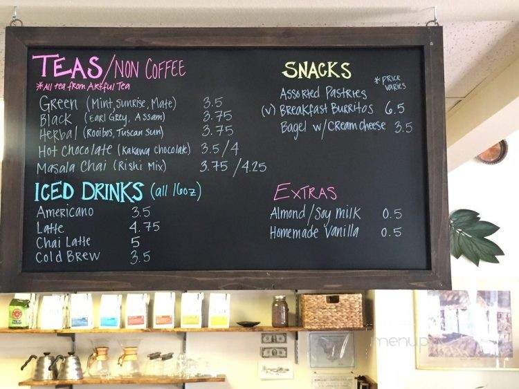 The Coffee Wheel - Santa Fe, NM menu_pic