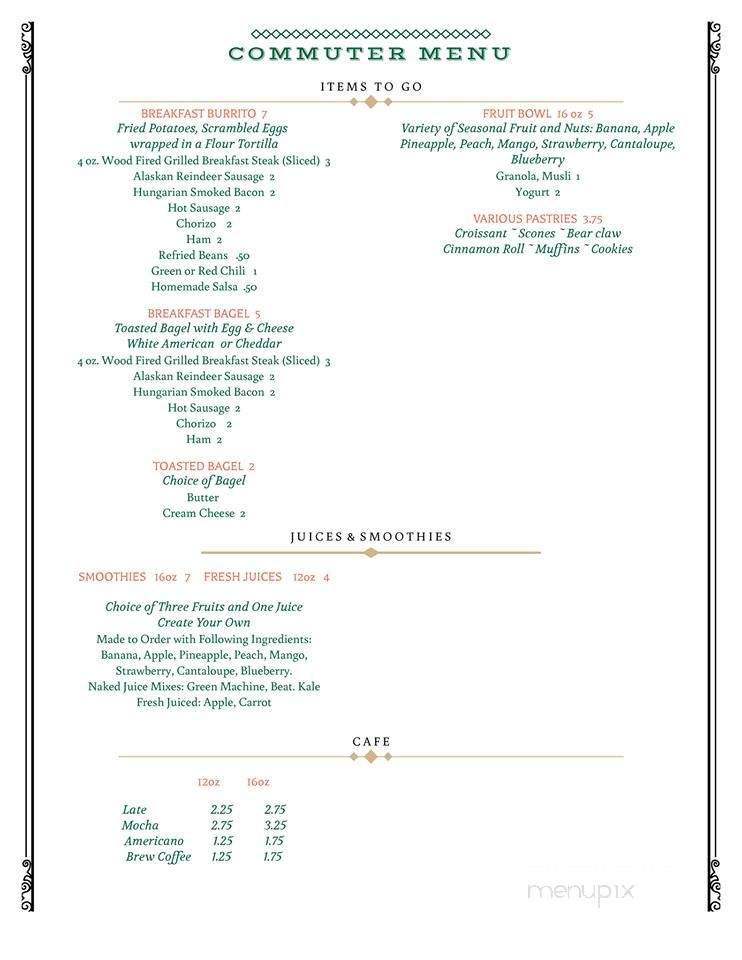 Truchas Mercantile - Truchas, NM menu_pic