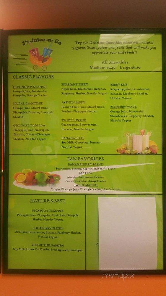 J's Juice & Go - Las Vegas, NM menu_pic