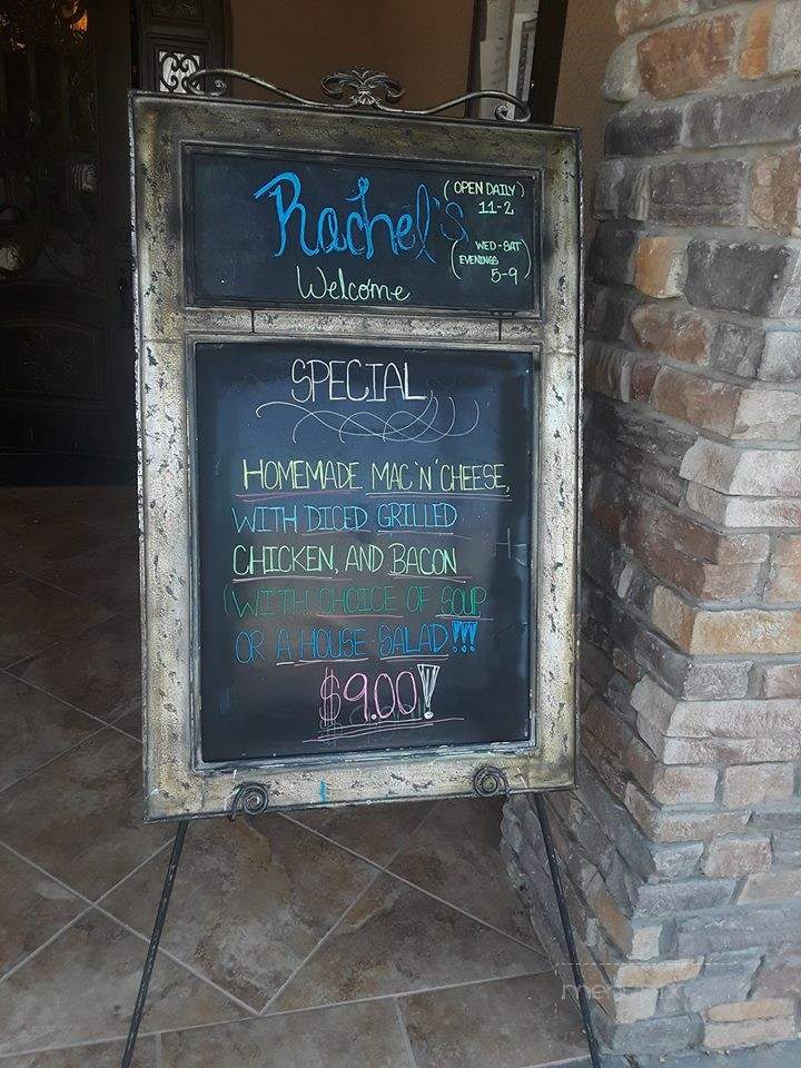 Rachel's - Alamogordo, NM menu_pic