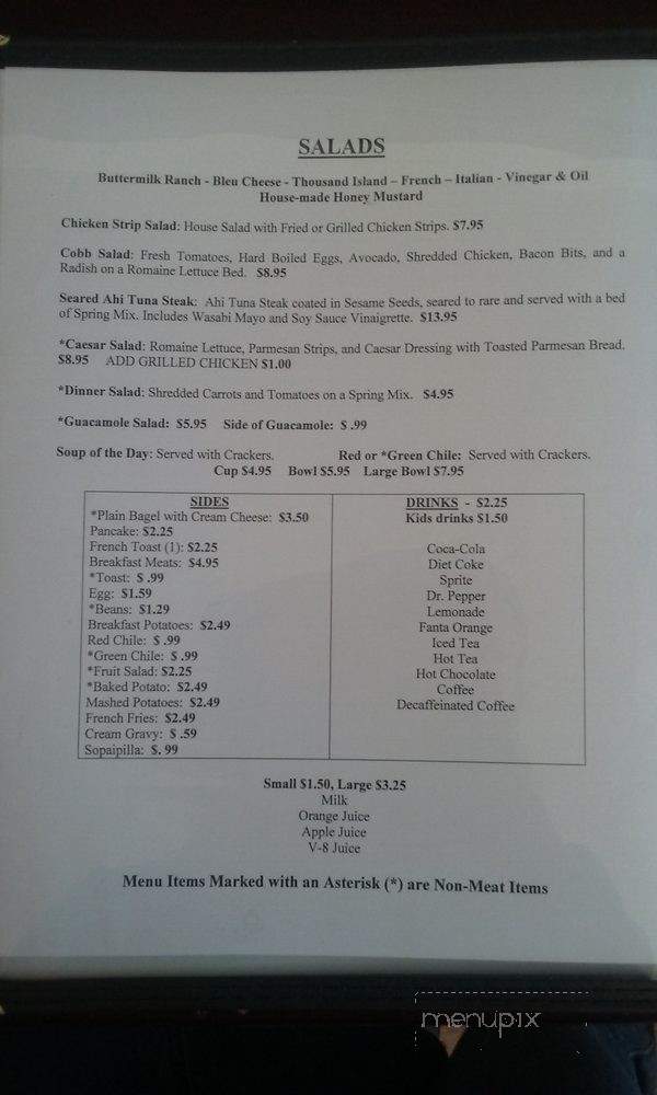 87 Restaraunt - Clayton, NM menu_pic