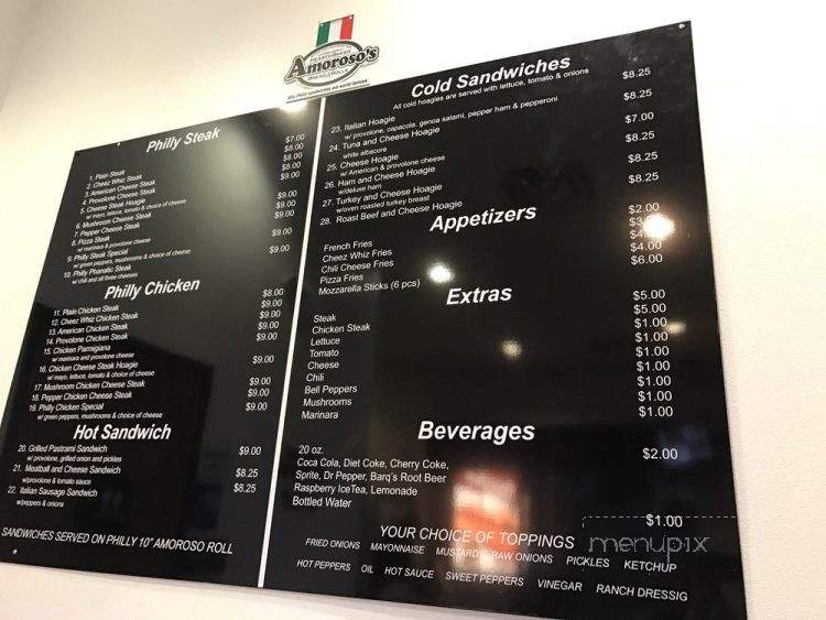 Straight From Philly - Henderson, NV menu_pic