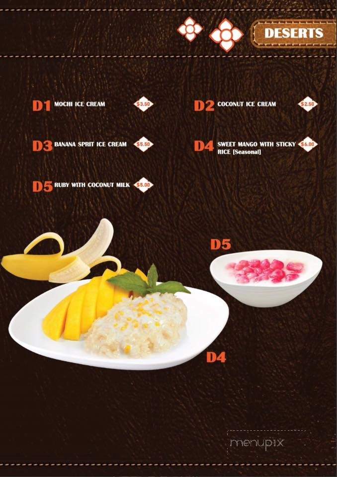 D Thai Bistro - Mesquite, NV menu_pic