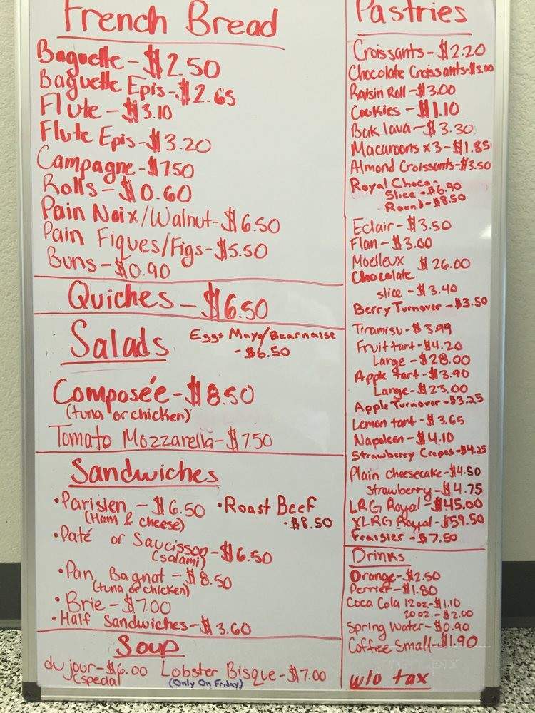 O Happy Bread - Pahrump, NV menu_pic