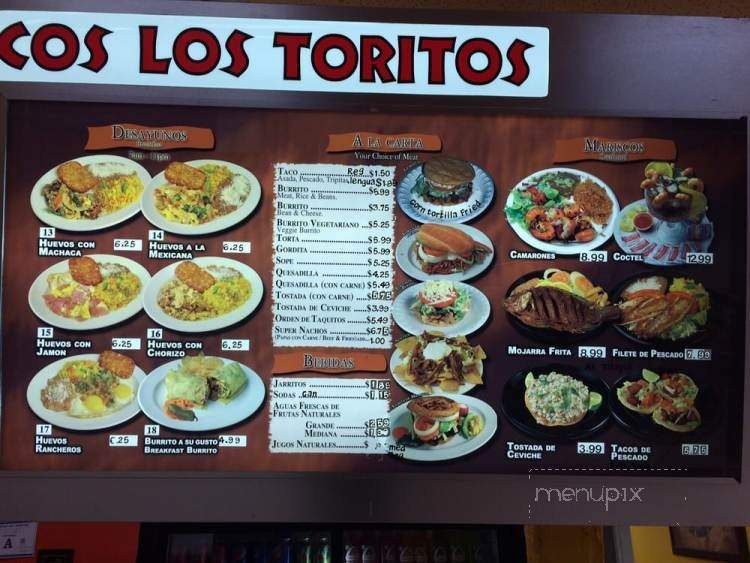 Tacos Los Toritos - Las Vegas, NV menu_pic