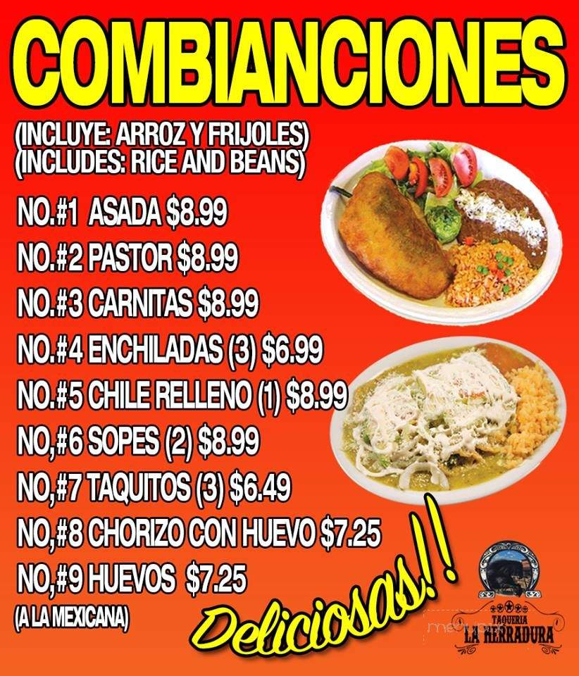 Taqueria La Herradura - Las Vegas, NV menu_pic