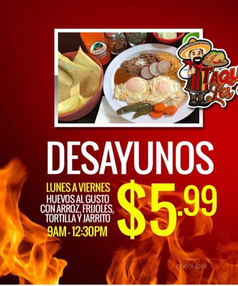 Taqueria Los Reyes - Las Vegas, NV menu_pic