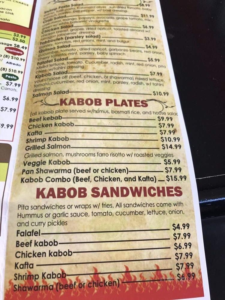 Palm Pizza & Kabob - Las Vegas, NV menu_pic