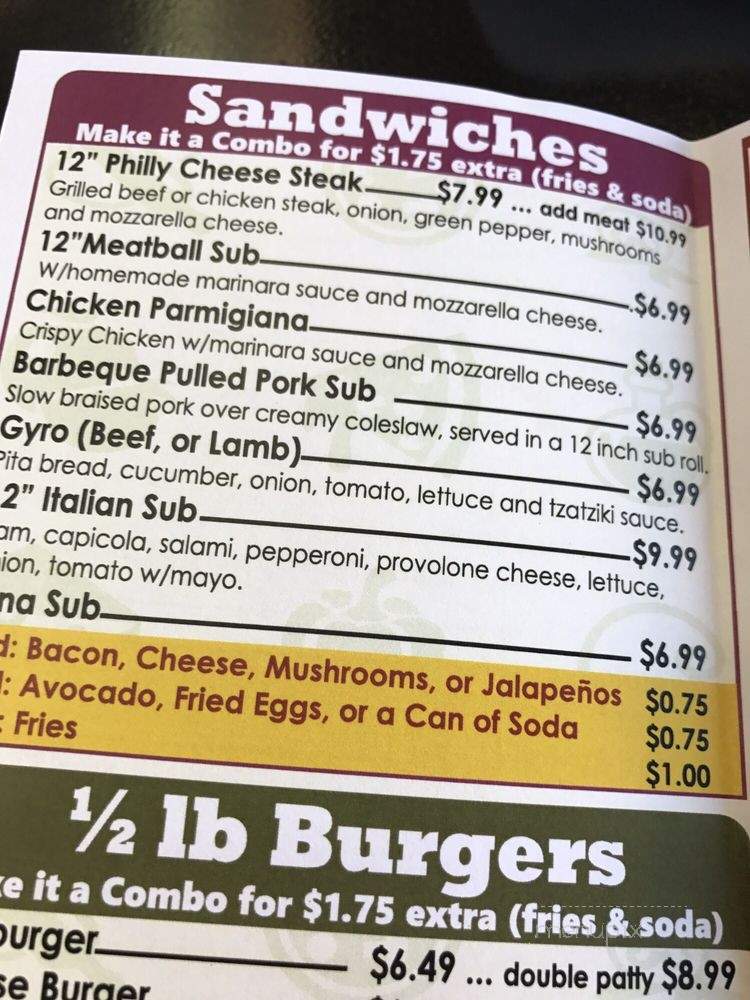 Palm Pizza & Kabob - Las Vegas, NV menu_pic