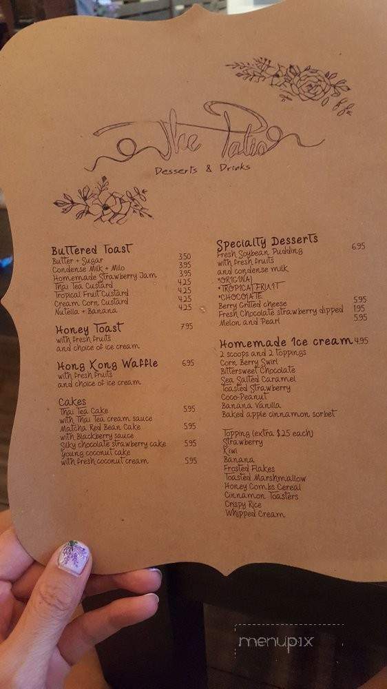 The Patio Desserts & Drinks - Las Vegas, NV menu_pic