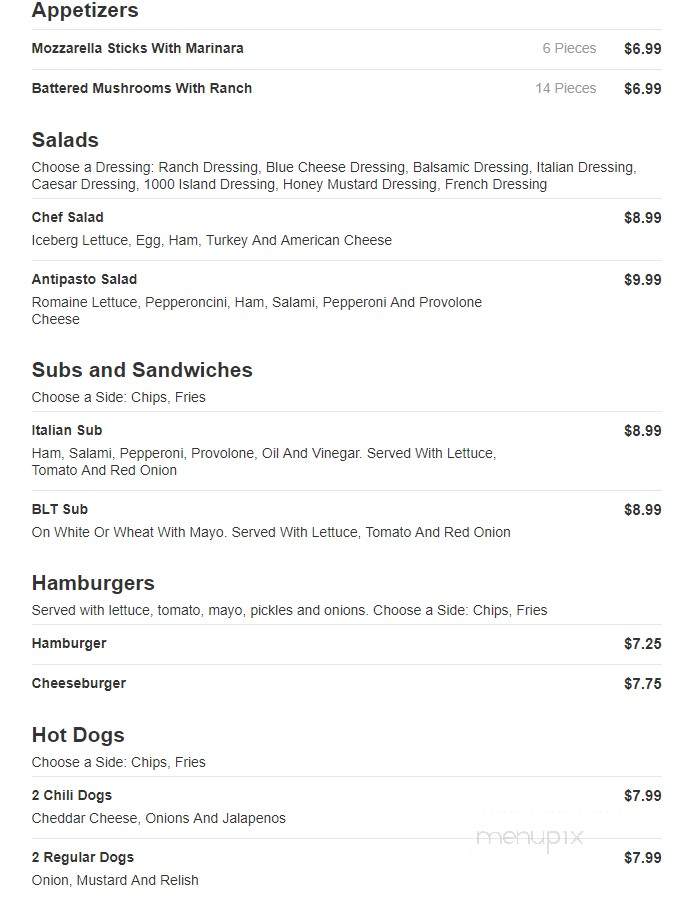 Pizza Noci - Las Vegas, NV menu_pic