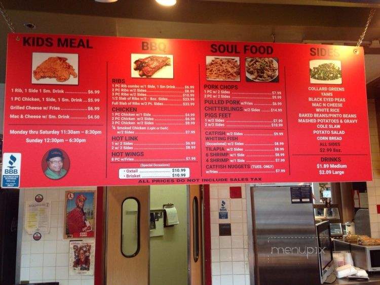 P-Dub's BBQ - Las Vegas, NV menu_pic