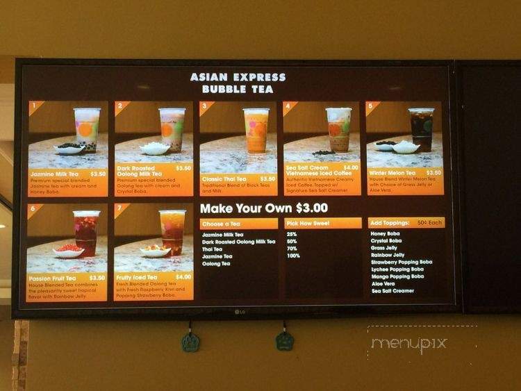 Siu Asian Express - Sparks, NV menu_pic