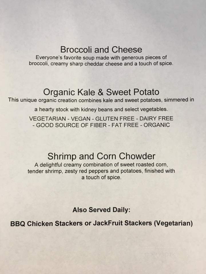 Scoups Ice Cream & Soup Bar - Carson City, NV menu_pic