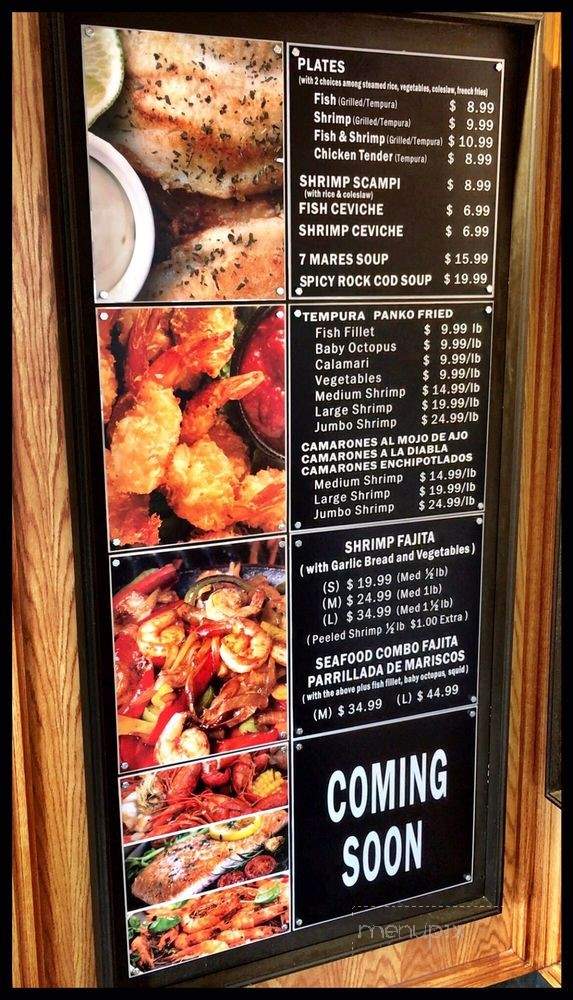 Alaska Seafood - Los Angeles, CA menu_pic