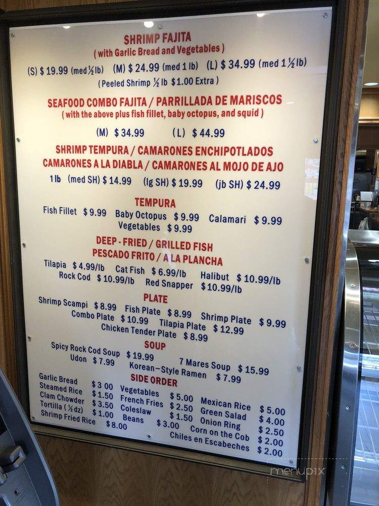 Alaska Seafood - Los Angeles, CA menu_pic