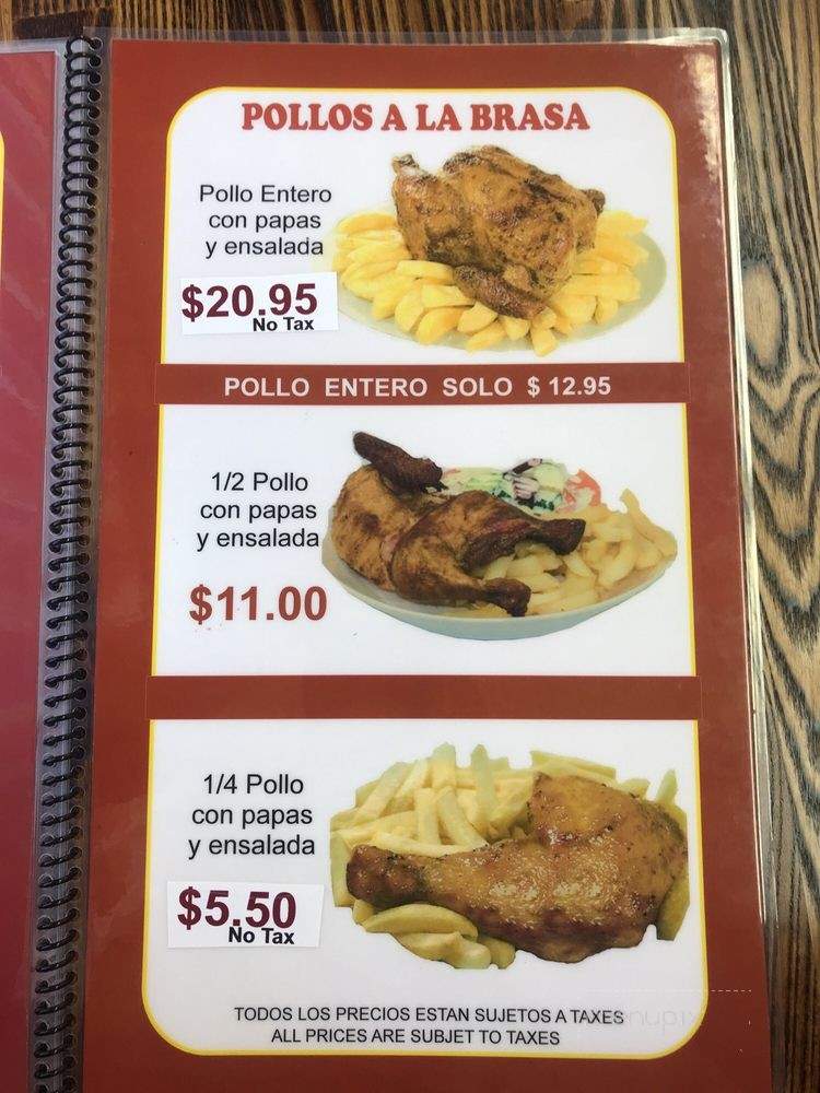 Tomboloco Peruvian Restaurant - Los Angeles, CA menu_pic