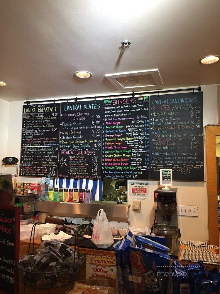 Cafe Lanikai - Los Angeles, CA menu_pic