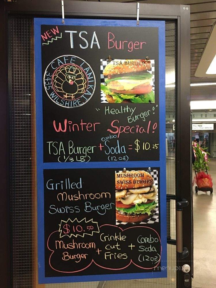 Cafe Lanikai - Los Angeles, CA menu_pic