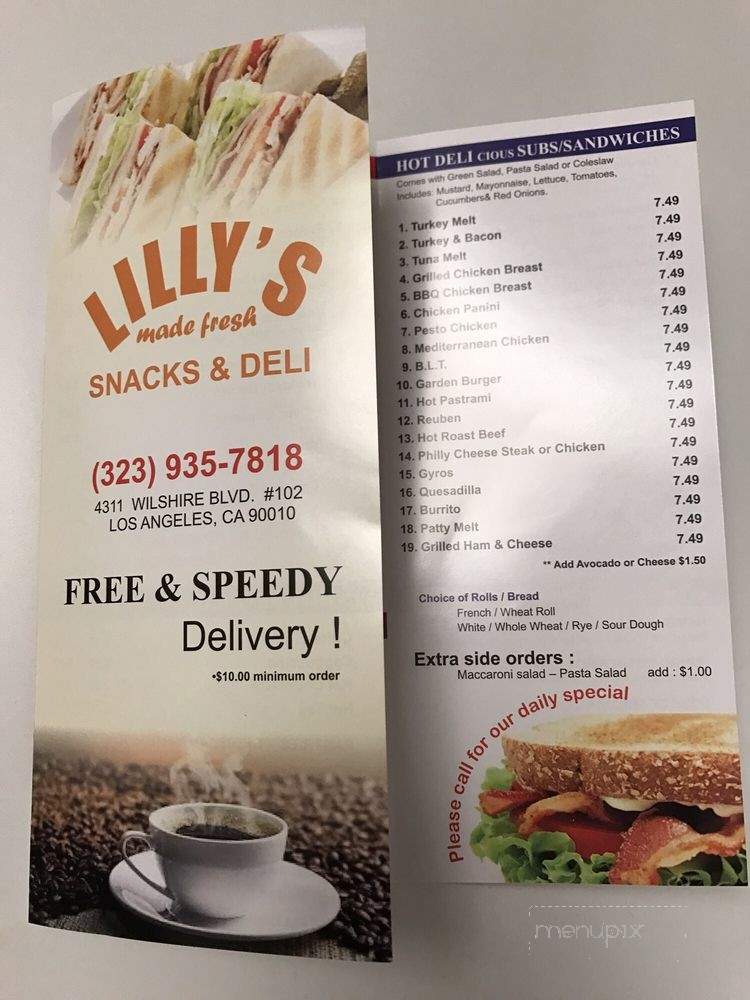 /30236276/Lillys-Made-Fresh-Snacks-and-Deli-Los-Angeles-CA - Los Angeles, CA