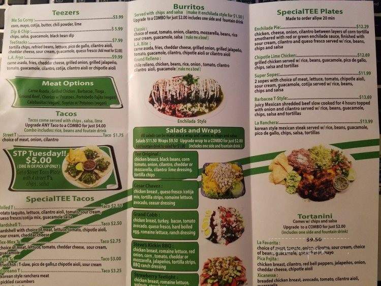 Tirsa's - Los Angeles, CA menu_pic