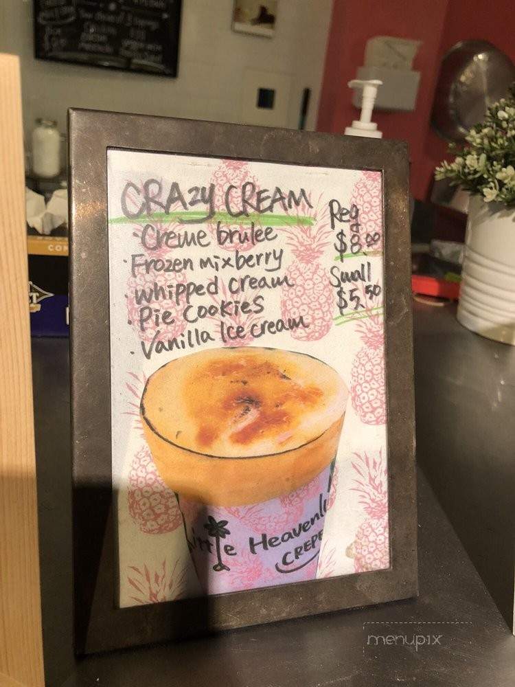 Little Heavenly Crepe - Los Angeles, CA menu_pic