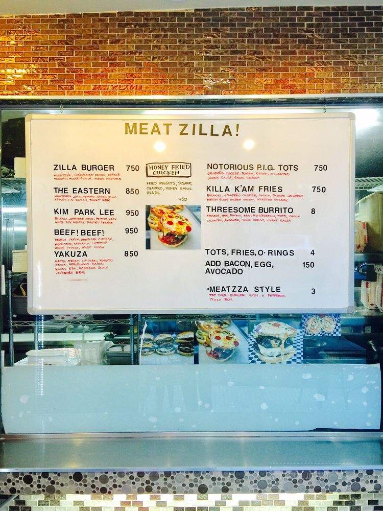 Meatzilla! - Los Angeles, CA menu_pic