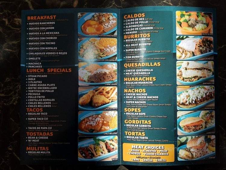 Jorge's Mexican Food - Los Angeles, CA menu_pic
