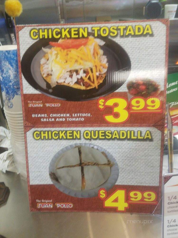 Juan Pollo - Los Angeles, CA menu_pic