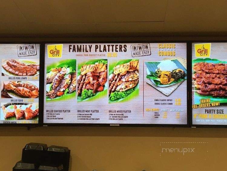 Grill City - Los Angeles, CA menu_pic