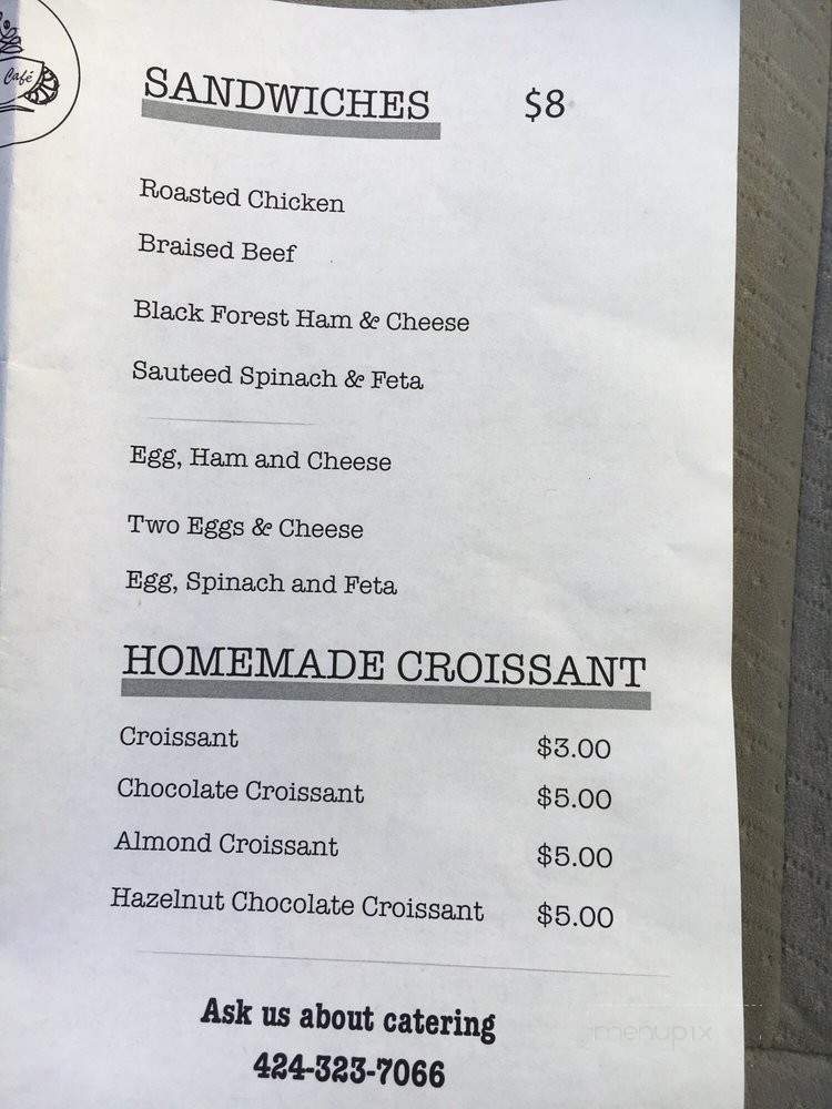 Vogue Cafe - West Hollywood, CA menu_pic