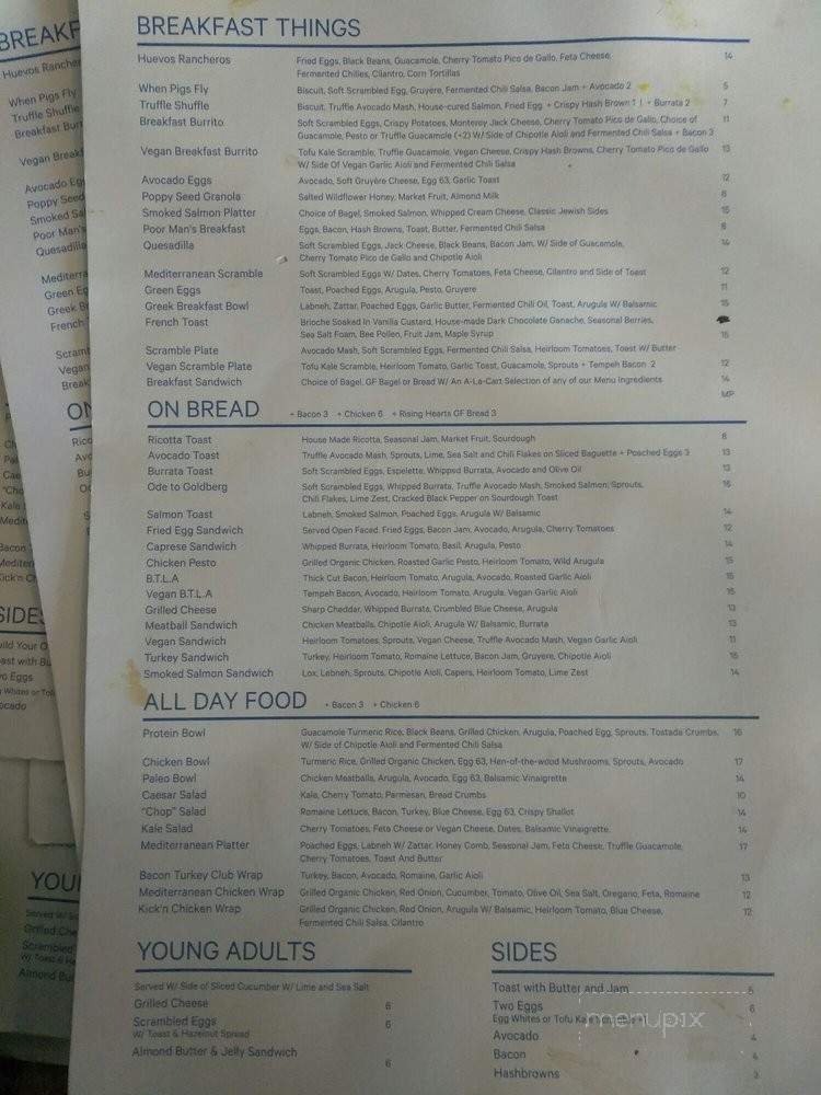 Bardonna - Los Angeles, CA menu_pic