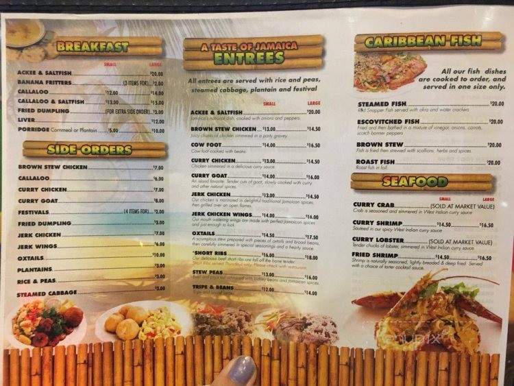 Little Kingston Jamaican Restaurant - Los Angeles, CA menu_pic