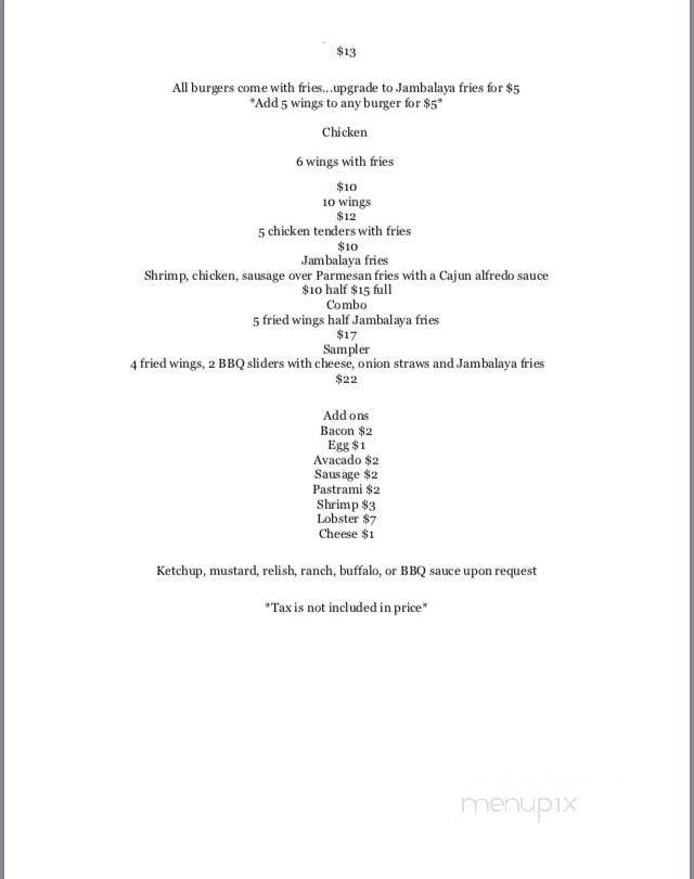 Billionaire Burger Boyz - Los Angeles, CA menu_pic