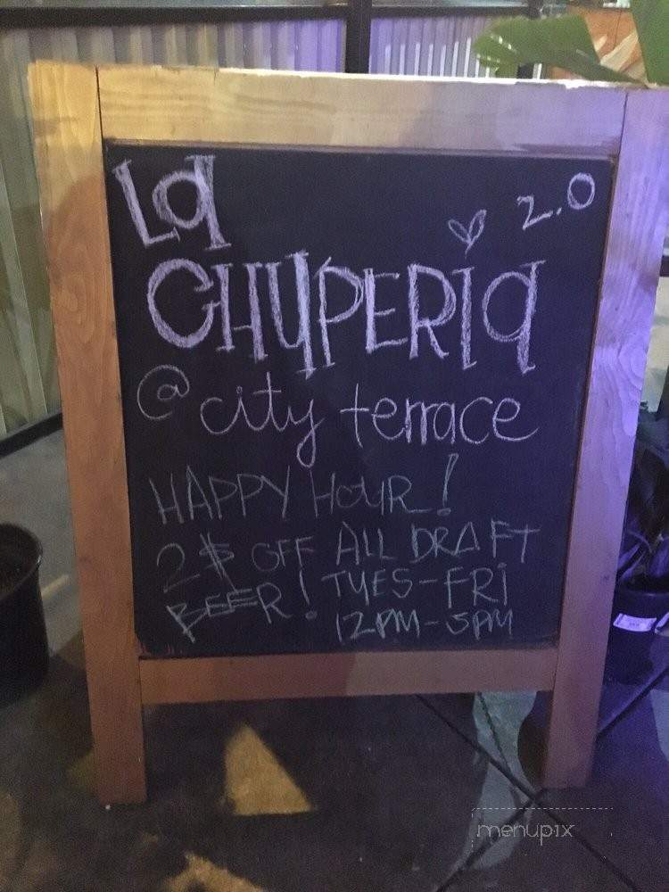La Chuperia - Los Angeles, CA menu_pic